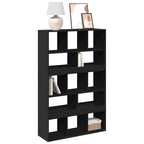 Libreria Nera 100x33x156,5 cm in Truciolato