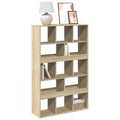 Libreria Rovere Sonoma 100x33x156,5 cm in Truciolato