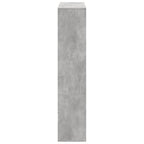 Libreria Grigio Cemento 100x33x156,5 cm in Truciolato