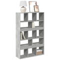 Libreria Grigio Cemento 100x33x156,5 cm in Truciolato