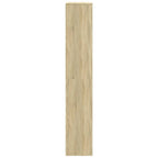 Libreria Rovere Sonoma 100x33x187,5 cm in Truciolato