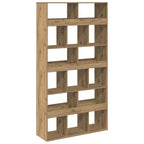 Libreria Rovere Artigianale 100x33x187,5cm in Legno Multistrato
