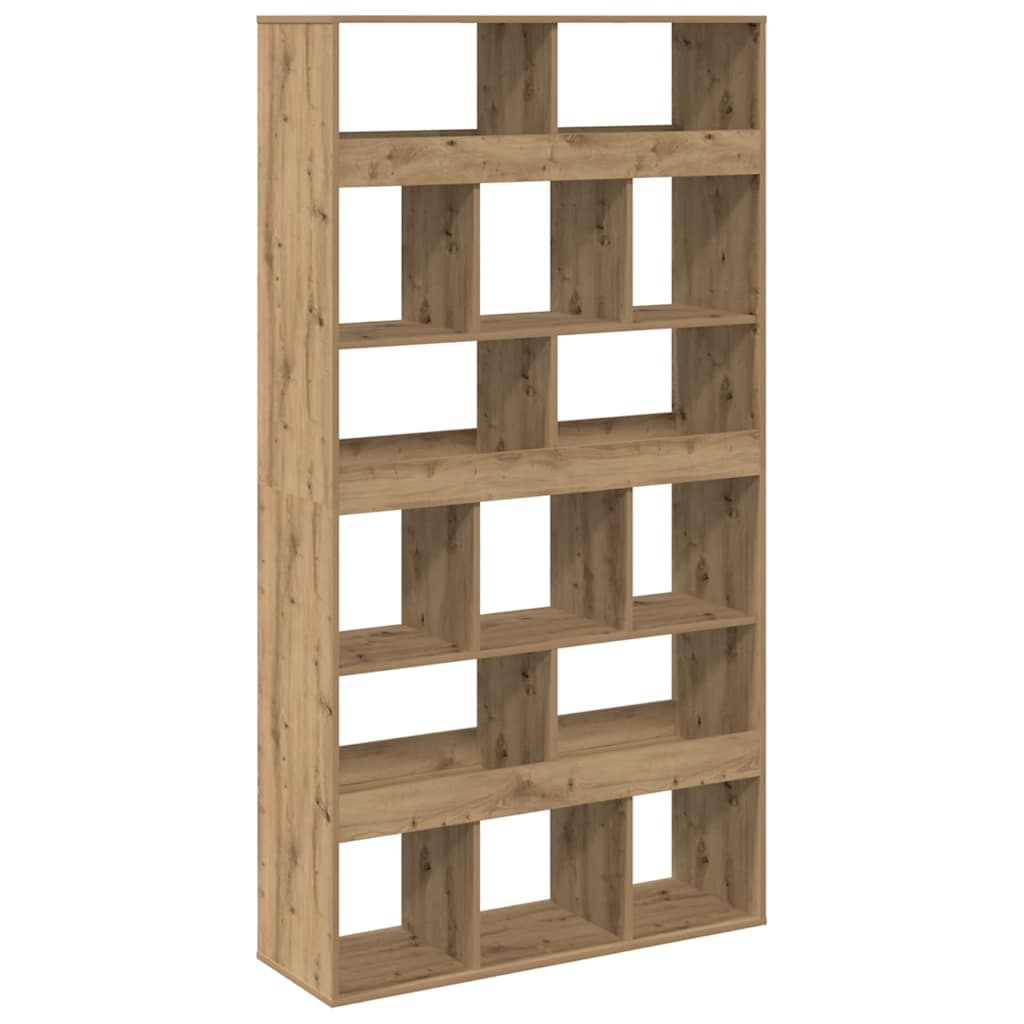 Libreria Rovere Artigianale 100x33x187,5cm in Legno Multistrato