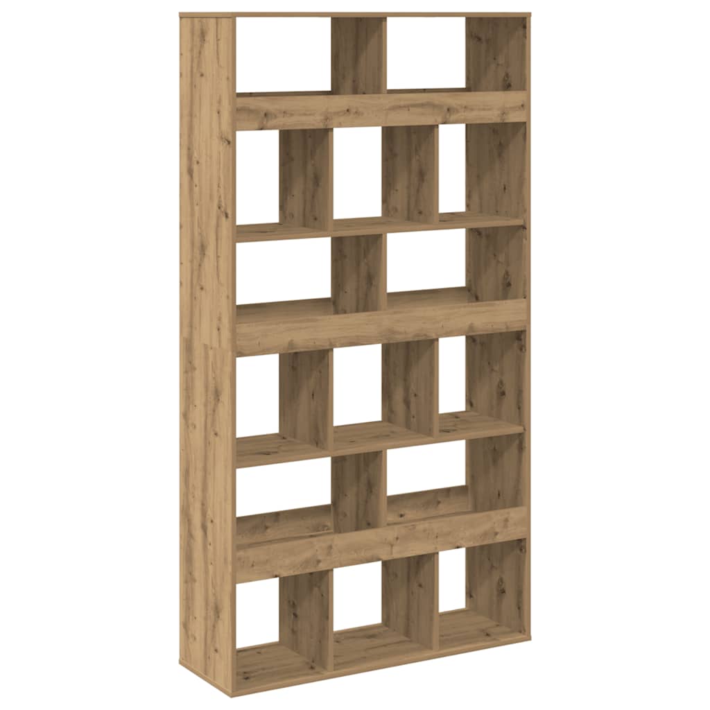 Libreria Rovere Artigianale 100x33x187,5cm in Legno Multistrato