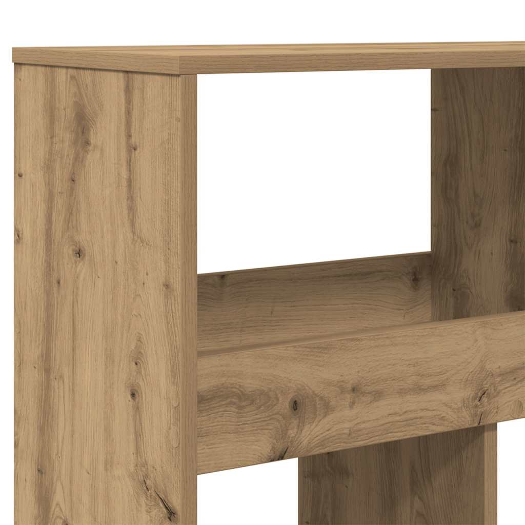 Libreria Rovere Artigianale 100x33x187,5cm in Legno Multistrato