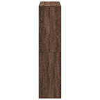 Libreria Rovere Marrone 100x33x135 cm in Legno Multistrato