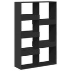 Libreria Nera 100x33x155,5 cm in Legno Multistrato
