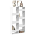 Libreria Bianca 100x33x175 cm in Legno Multistrato