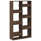 Libreria Rovere Marrone 100x33x175 cm in Legno Multistrato
