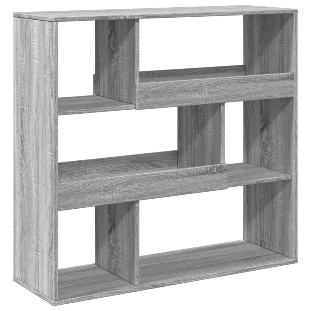 Libreria Grigio Sonoma 100x33x94,5 cm in Truciolato