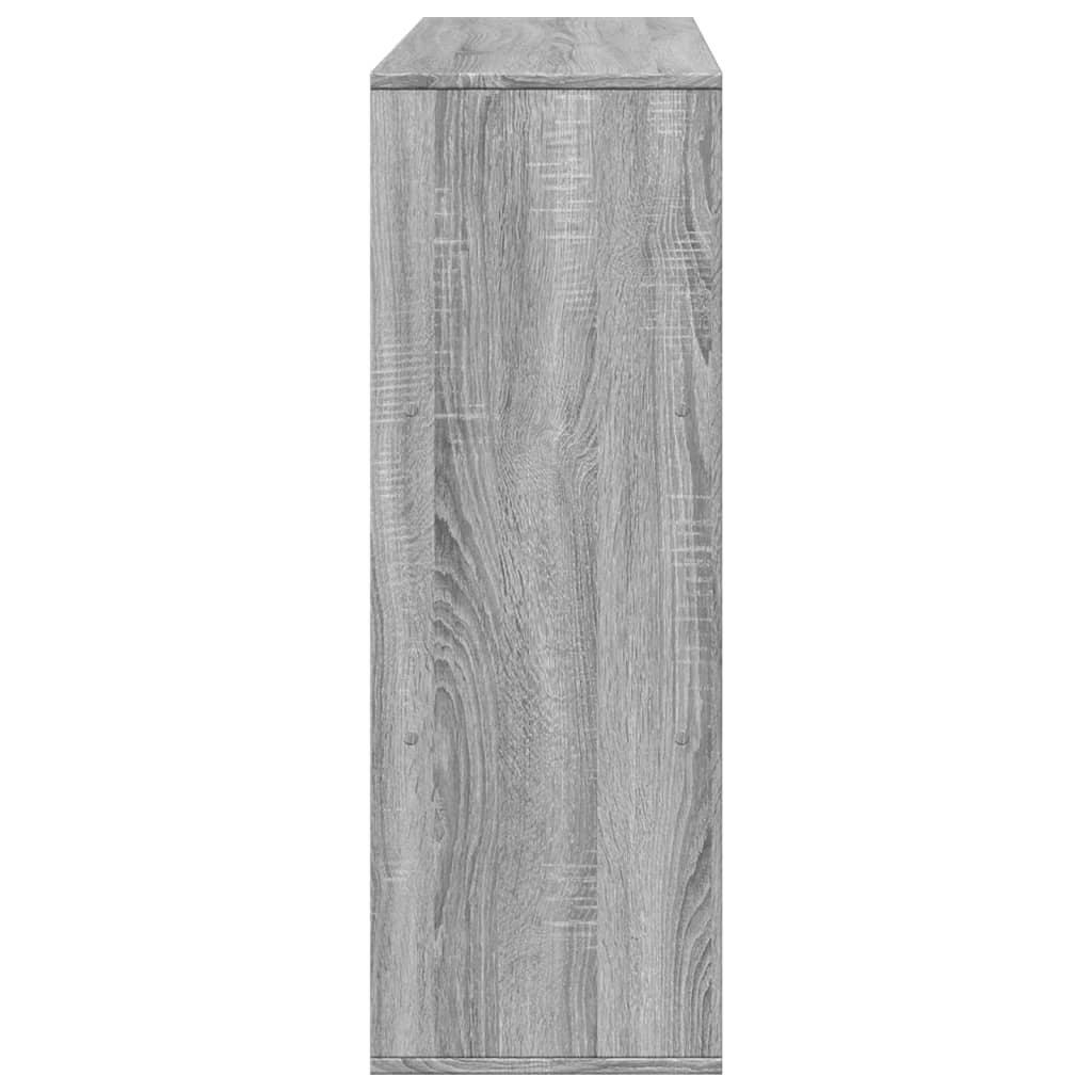 Libreria Grigio Sonoma 100x33x94,5 cm in Truciolato