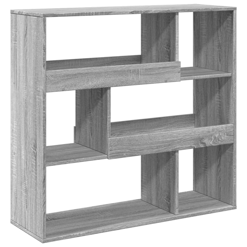 Libreria Grigio Sonoma 100x33x94,5 cm in Truciolato