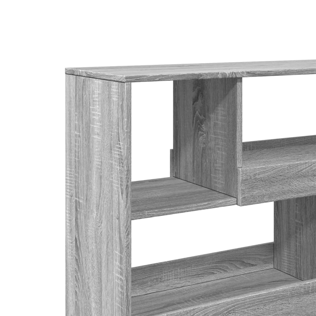 Libreria Grigio Sonoma 100x33x94,5 cm in Truciolato