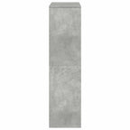 Divisorio Stanza Grigio Cemento 100x33x125,5 cm in Truciolato