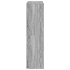 Divisorio Stanza Grigio Sonoma 100x33x125,5 cm in Truciolato
