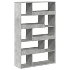 Libreria Grigio Cemento 100x33x156,5 cm in Truciolato