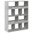 Divisorio Stanza Grigio Cemento 100x33x125,5 cm in Truciolato
