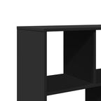 Divisorio Stanza Nero 100x33x156,5 cm in Truciolato