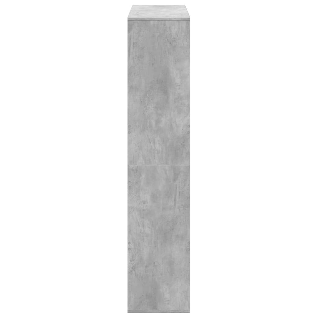 Libreria Grigio Cemento 100x33x156,5 cm in Truciolato