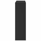 Divisorio Nero 100x33x115 cm in Truciolato
