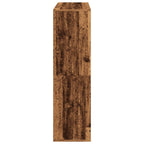Divisorio Legno Antico 100x33x115 cm in Truciolato