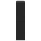 Divisorio Nero 100x33x135 cm in Truciolato