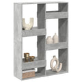 Divisorio Grigio Cemento 100x33x135 cm in Truciolato