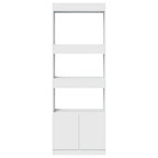 Credenza Bianca 63x33x180 cm in Truciolato
