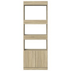 Credenza Rovere Sonoma 63x33x180 cm in Truciolato