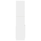 Credenza Bianca 92x33x140 cm in Truciolato