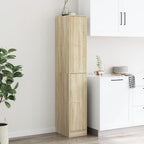 Armadietto da Farmacia Rovere Sonoma 30x41x174,5 cm Truciolato