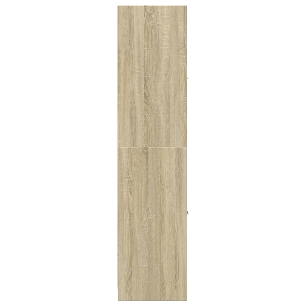 Armadietto da Farmacia Rovere Sonoma 30x41x174,5 cm Truciolato
