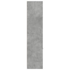 Armadietto da Farmacia Grigio Cemento 30x41x174,5 cm Truciolato