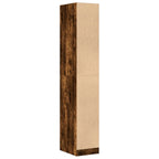 Armadietto da Farmacia Rovere Fumo 30x41x174,5 cm in Truciolato