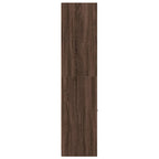 Armadietto da Farmacia Rovere Marrone 30x41x174,5 cm Truciolato