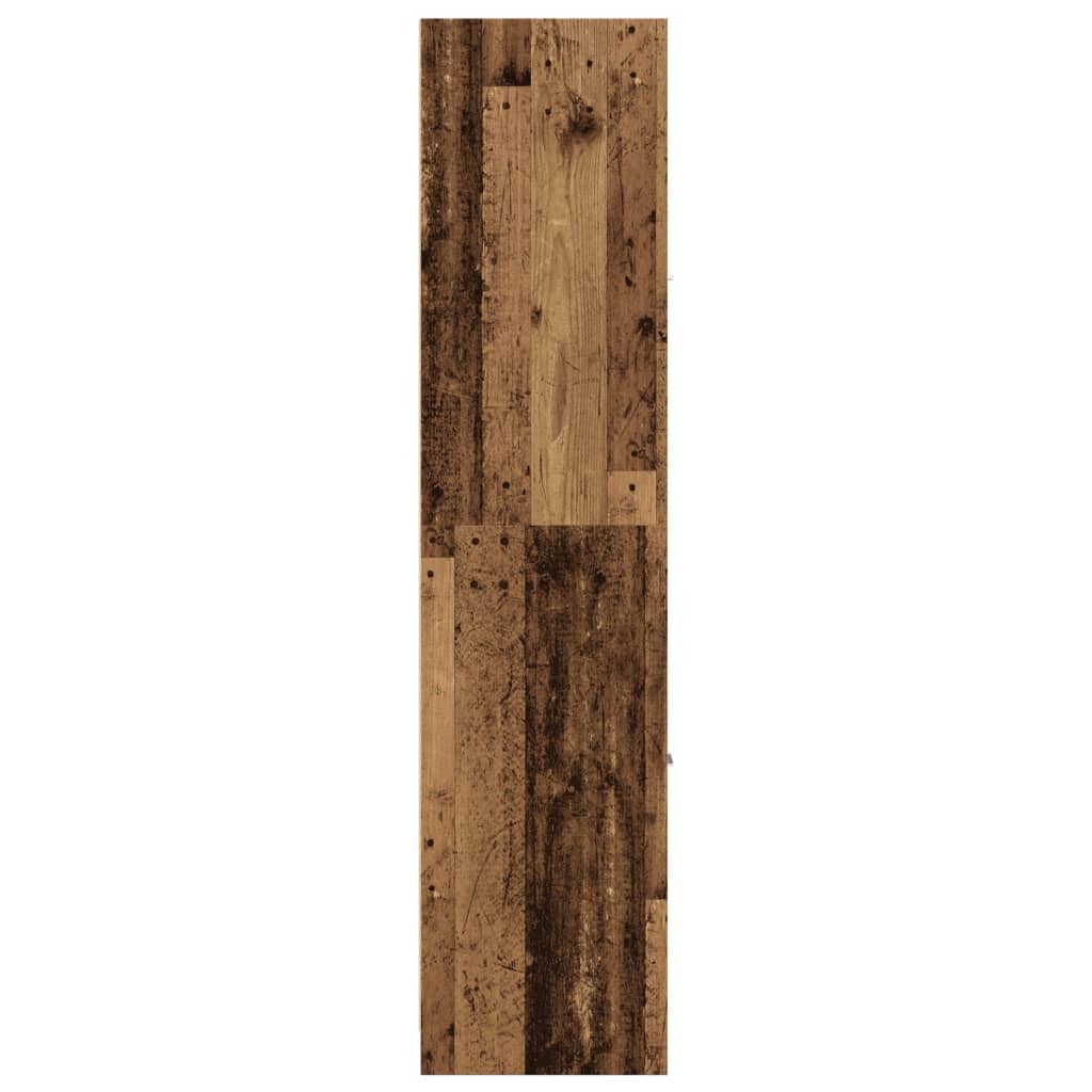 Armadietto da Farmacia Legno Vecchio 30x41x174,5 cm Truciolato