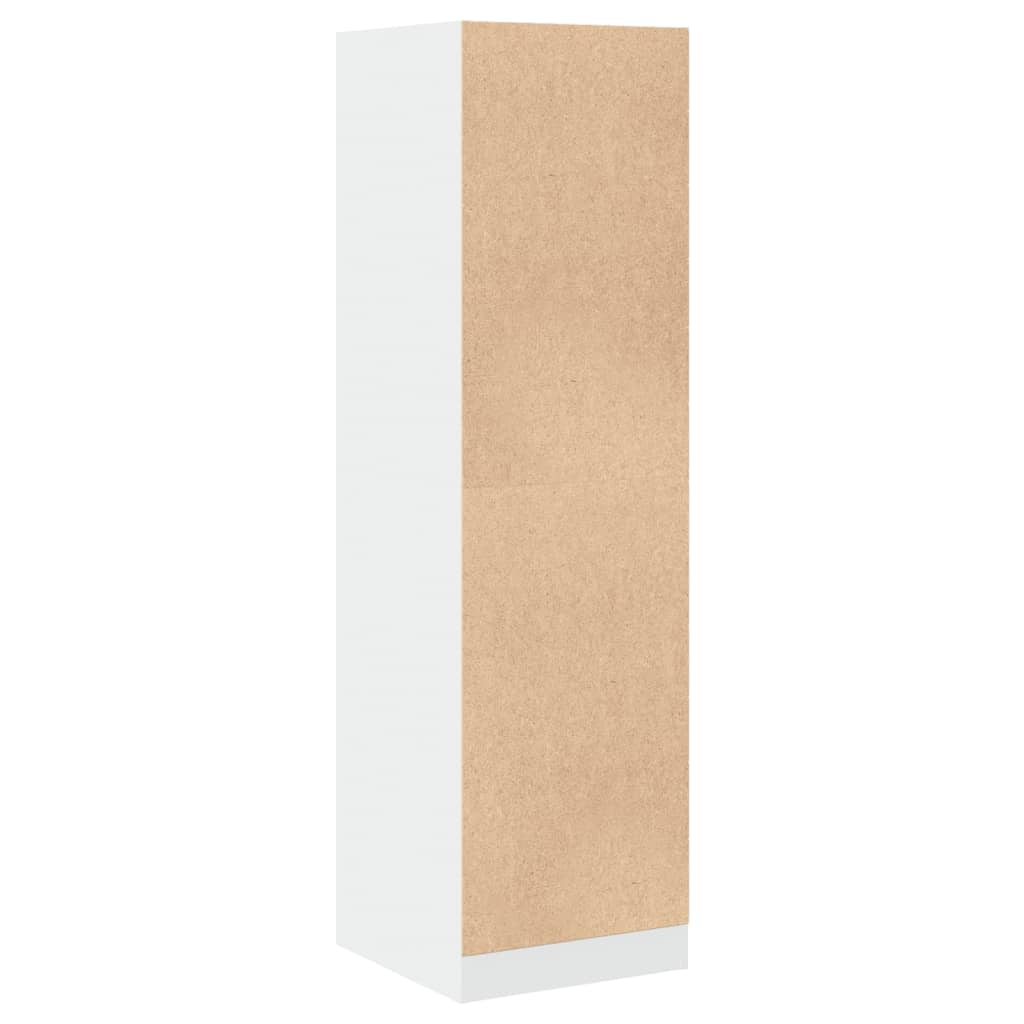 Armadietto da Farmacia Bianco 40x41x144,5 cm in Truciolato