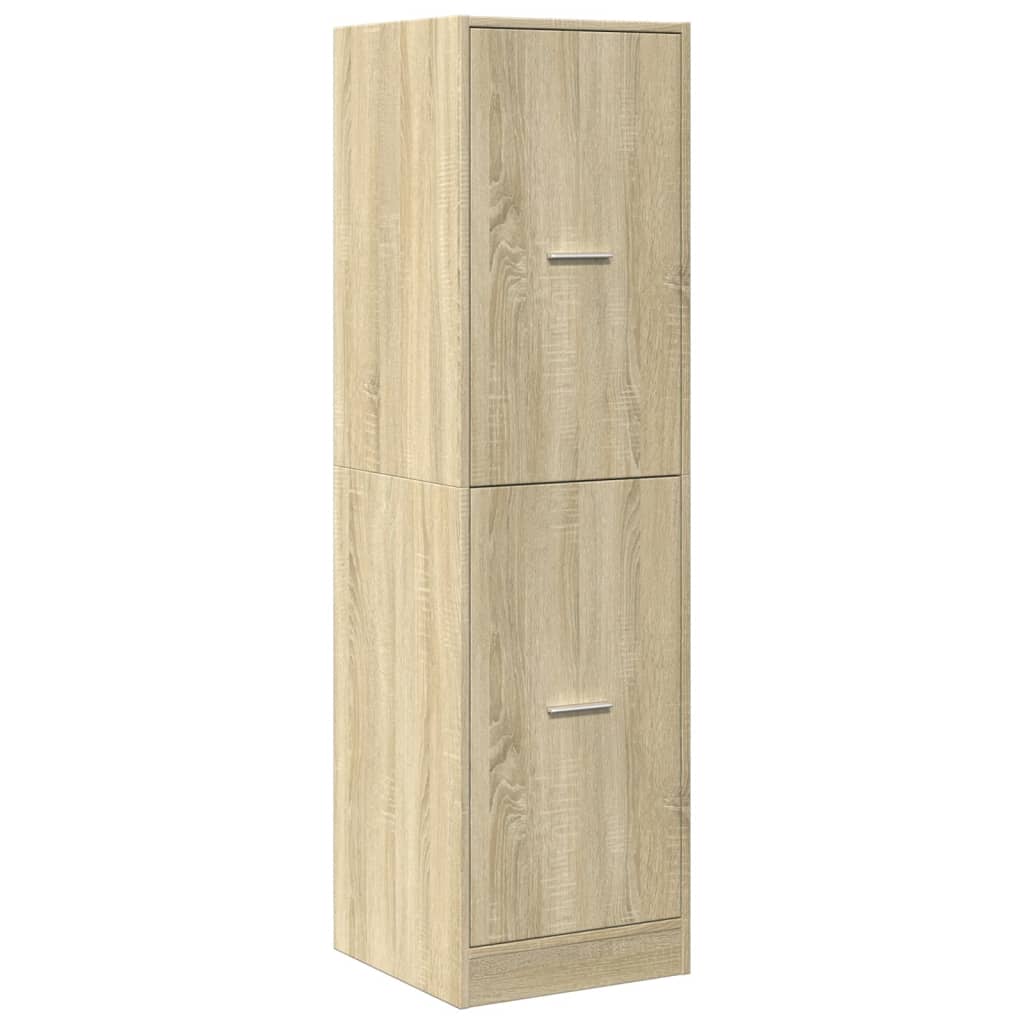 Armadietto da Farmacia Rovere Sonoma 40x41x144,5 cm Truciolato