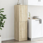 Armadietto da Farmacia Rovere Sonoma 40x41x144,5 cm Truciolato