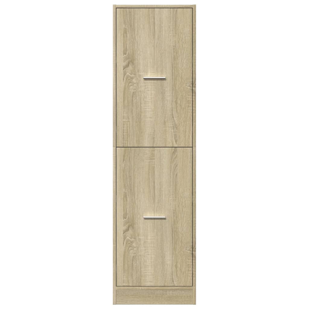 Armadietto da Farmacia Rovere Sonoma 40x41x144,5 cm Truciolato