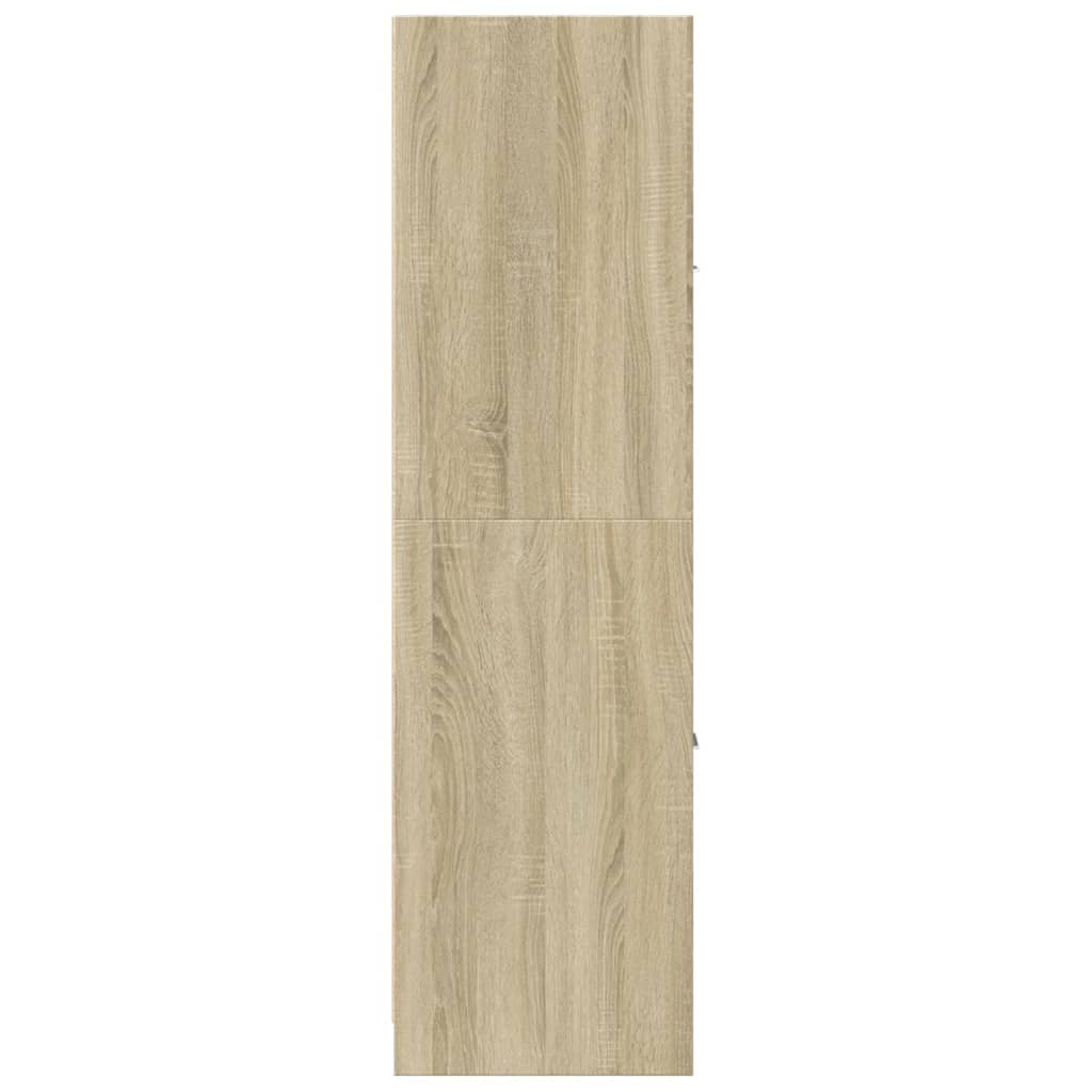 Armadietto da Farmacia Rovere Sonoma 40x41x144,5 cm Truciolato
