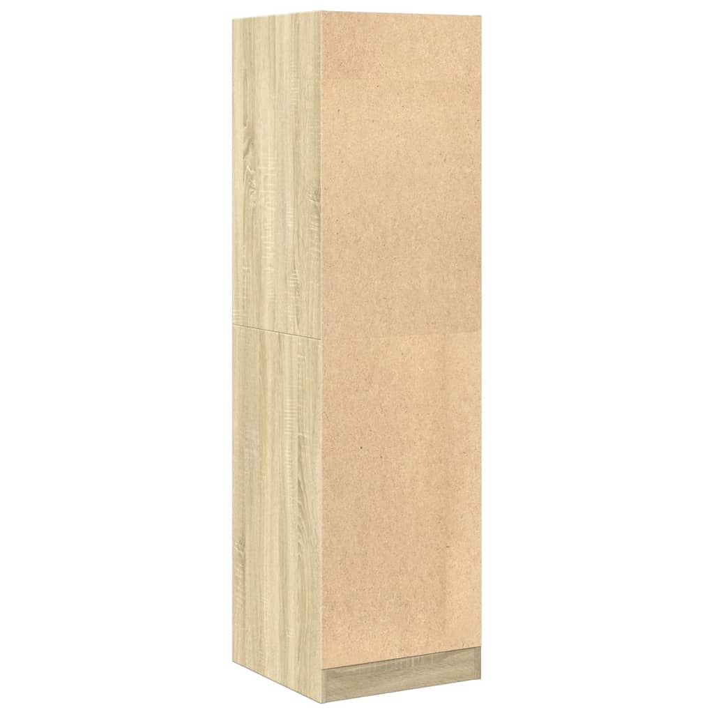 Armadietto da Farmacia Rovere Sonoma 40x41x144,5 cm Truciolato
