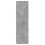 Armadietto da Farmacia Grigio Cemento 40x41x144,5 cm Truciolato