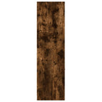 Armadietto da Farmacia Rovere Fumo 40x41x144,5 cm in Truciolato