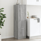 Armadietto da Farmacia Grigio Sonoma 40x41x144,5 cm Truciolato