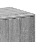 Armadietto da Farmacia Grigio Sonoma 40x41x144,5 cm Truciolato