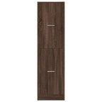 Armadietto da Farmacia Rovere Marrone 40x41x144,5 cm Truciolato