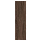 Armadietto da Farmacia Rovere Marrone 40x41x144,5 cm Truciolato