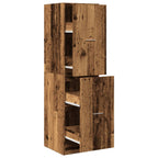 Armadietto da Farmacia Legno Vecchio 40x41x144,5 cm Truciolato