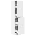 Armadietto da Farmacia Bianco 40x41x174,5 cm in Truciolato